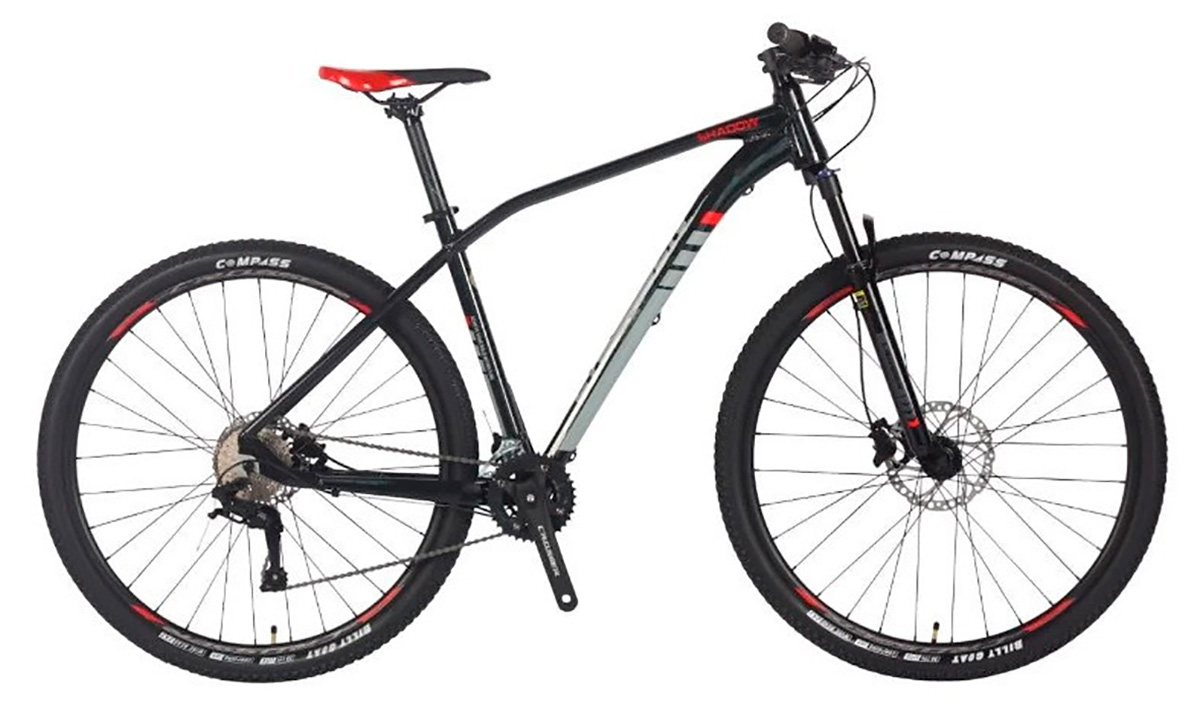 Фотографія Велосипед Crosser Shadow 2х9 29" розмір L рама 19 2021 black